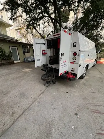 Magnet Plumbing service vehicle on-site for Faucet Repair in Pembroke Park